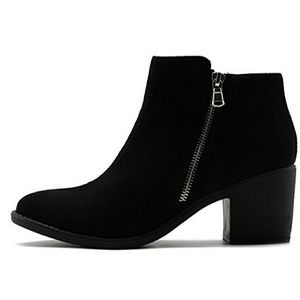 🌷Host Pick🌷Ollio Black Ankle Booties - Sz 7 NWOB